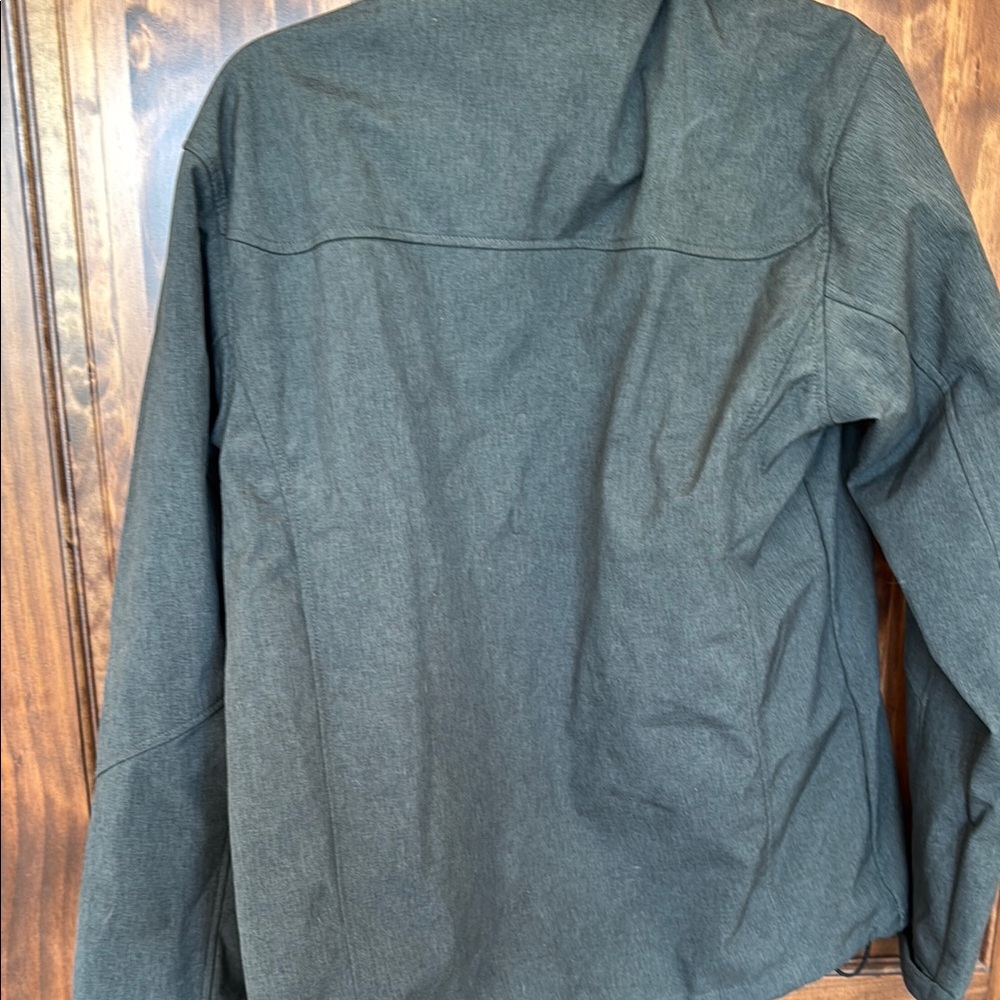 Men's Gray Softshell Jacket - Picture 3 of 3
